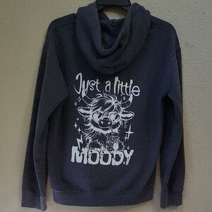 Gildan Grey Graphic Hoodie